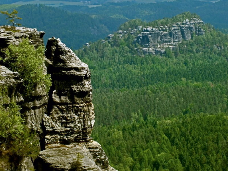 Blick zum hinteren Raubschloss