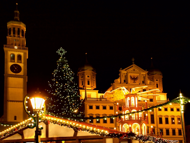 Christkindlesmarkt Augsburg, Germany