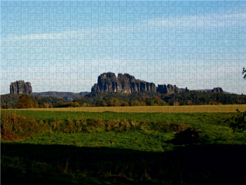 Das Schrammsteinmassiv