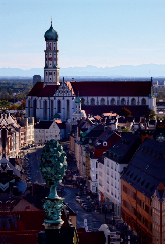 Basilika St. Ulrich und Afra, Augsburg, Deutschland