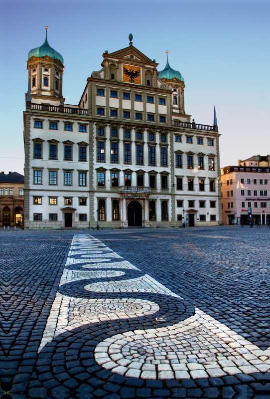 Rathaus, Augsburg, Deutschland