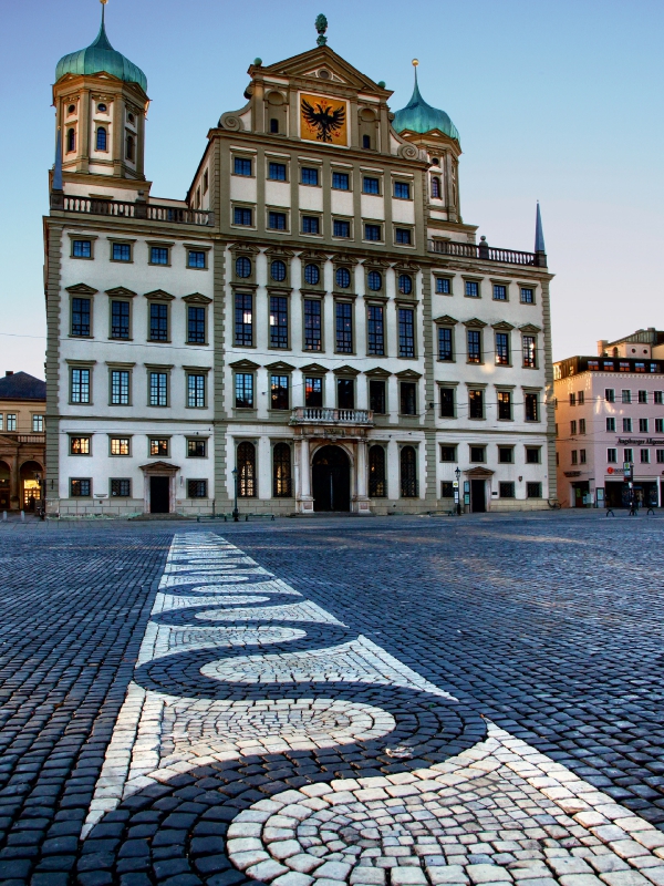 Rathaus, Augsburg, Deutschland