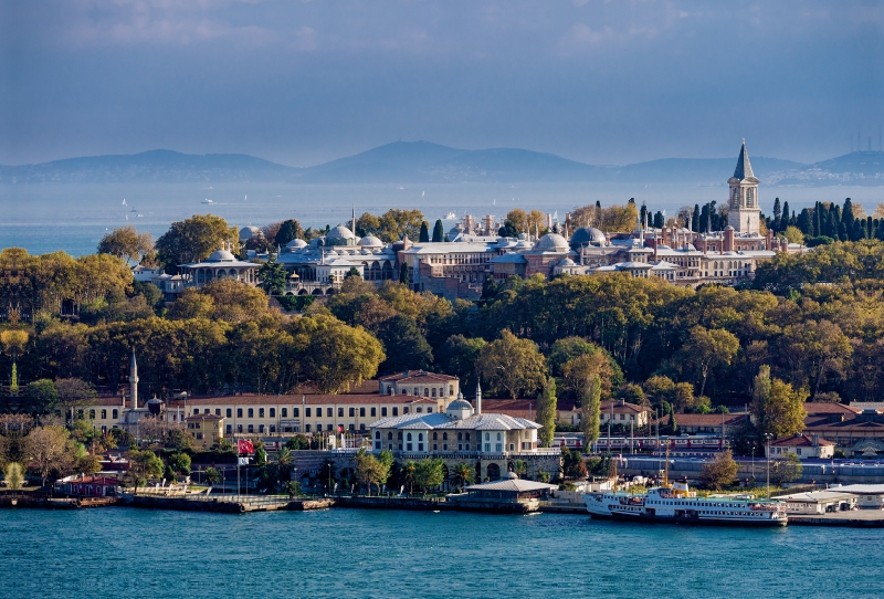 Blick auf den Topkapi Palast