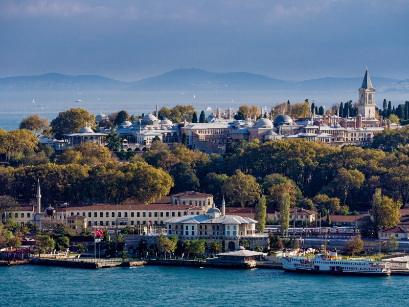 Blick auf den Topkapi Palast