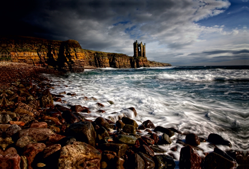 Keiss Castle, Wick, Caithness, Schottland