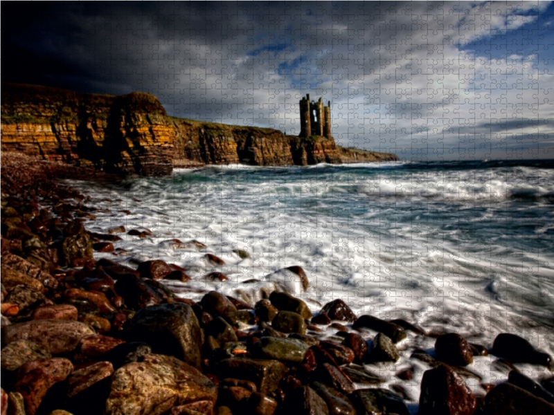 Keiss Castle, Wick, Caithness, Schottland