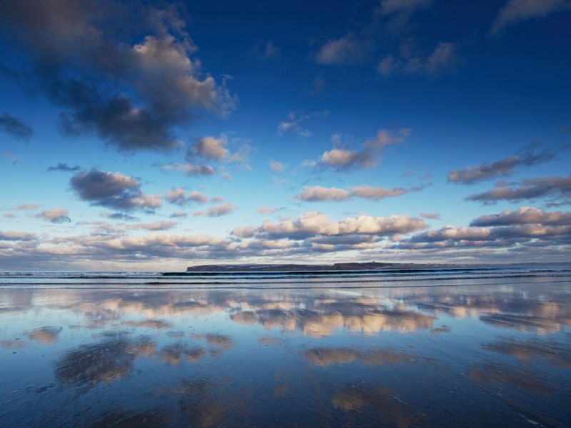 Dunnet Beach, Caithness, Schottland