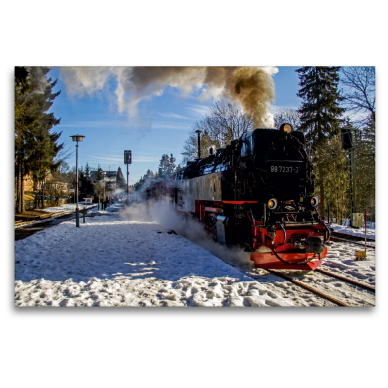 Auf Bergfahrt zum Harzer Brocken