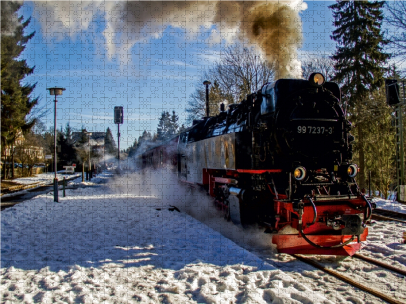 Auf Bergfahrt zum Harzer Brocken