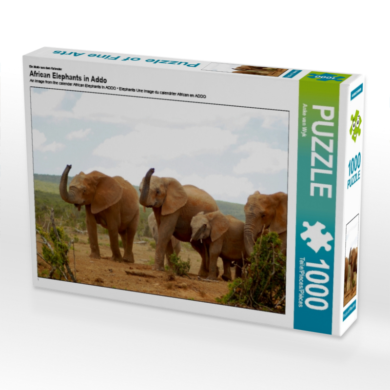 Ein Motiv aus dem Kalender African Elephants in Addo