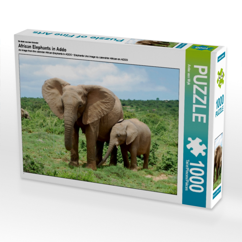 Ein Motiv aus dem Kalender African Elephants in Addo