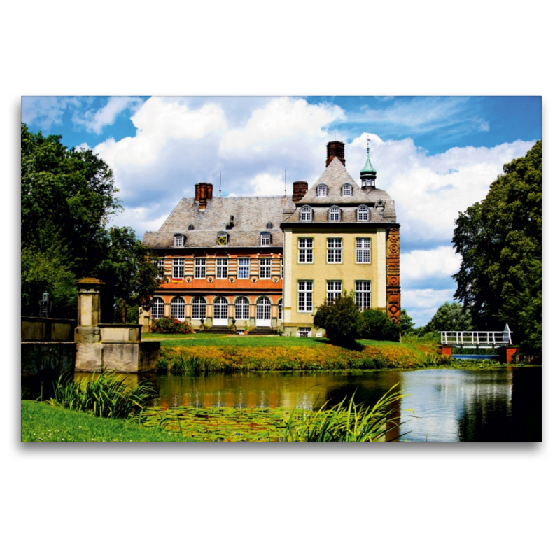 Schloss Hovestadt - die heutige Wasserburg mit Hauptschloss wurde 1563-1572 erbaut.