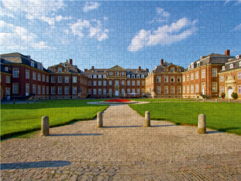 Schloss Nordkirchen, Haupteingang mit Ehrenhof