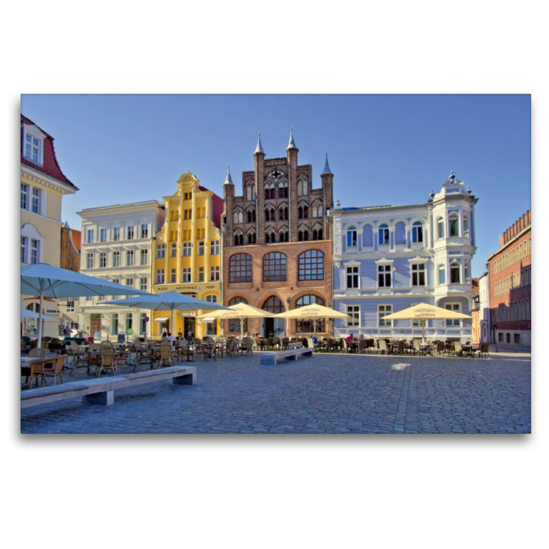 Der Alte Markt, Mittelpunkt in Stralsund