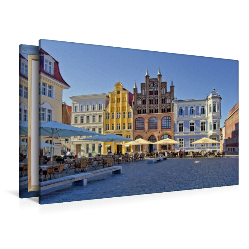 Der Alte Markt, Mittelpunkt in Stralsund