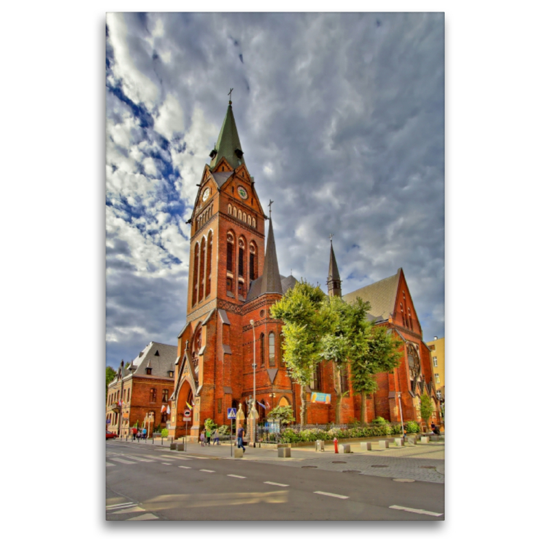 Johannes der Täufer Kirche in Stettin,1888-1890 gebaut