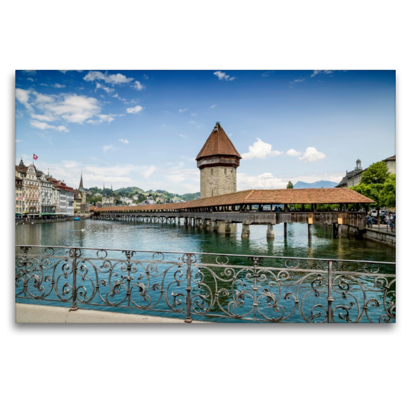 LUZERN Kapellbrücke und Wasserturm