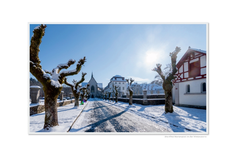 Ein Motiv aus dem Kalender Emotionale Momente: Abtei Marienstatt im Westerwald