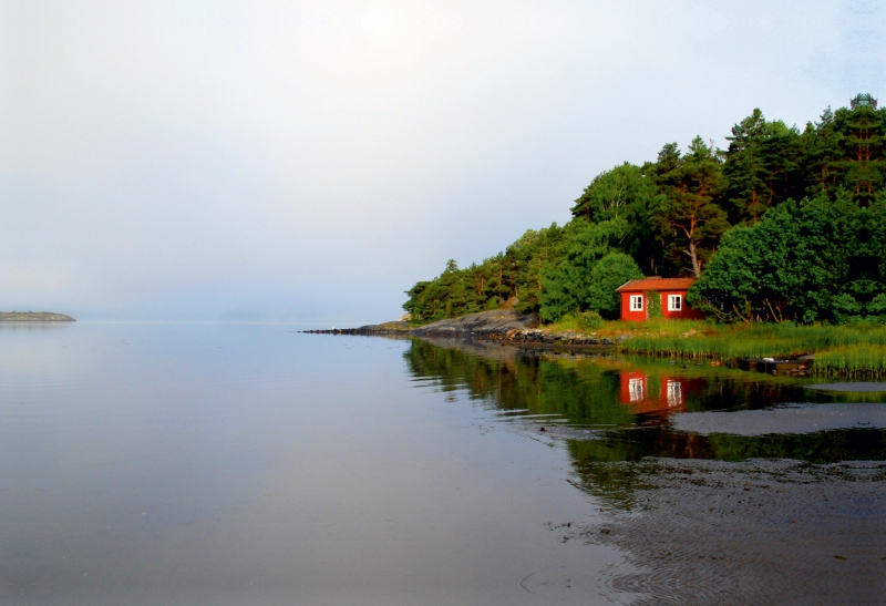 Morgenstimmung an der Bohuslän, Schweden