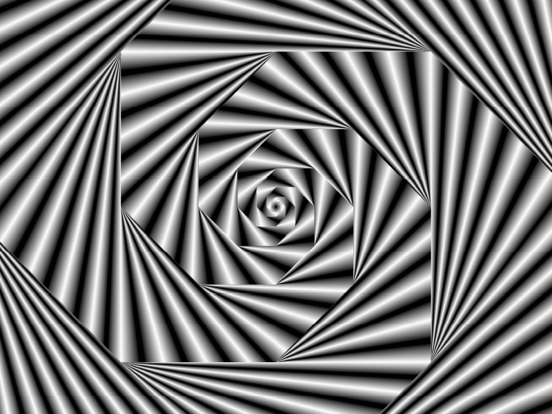 Zebra-Illusion