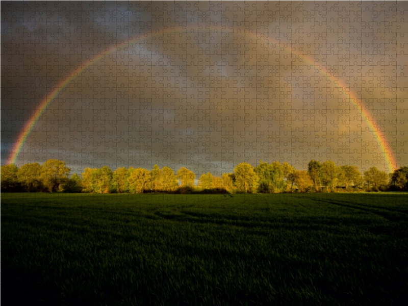 Regenbogen in Klein Wesenberg