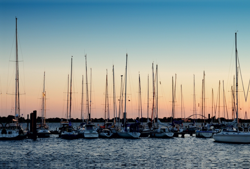 Sonnenuntergang Fehmarn