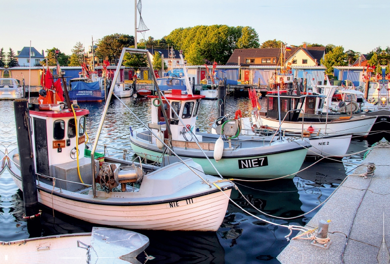 Fischerboote in Niendorf