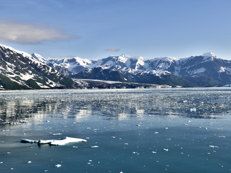 Turner Gletscher in Alaska