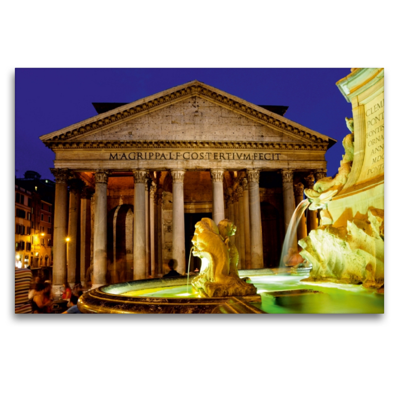 Piazza della Rotonda, Brunnen vor dem Pantheon