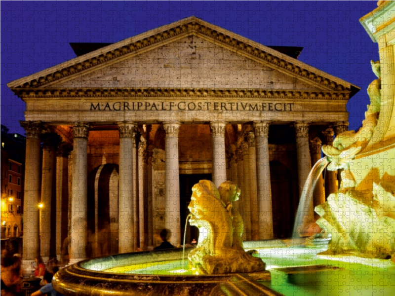 Piazza della Rotonda, Brunnen vor dem Pantheon