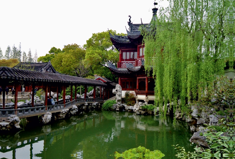 Old Shanghai Tea House im Yu-Yuan-Garten