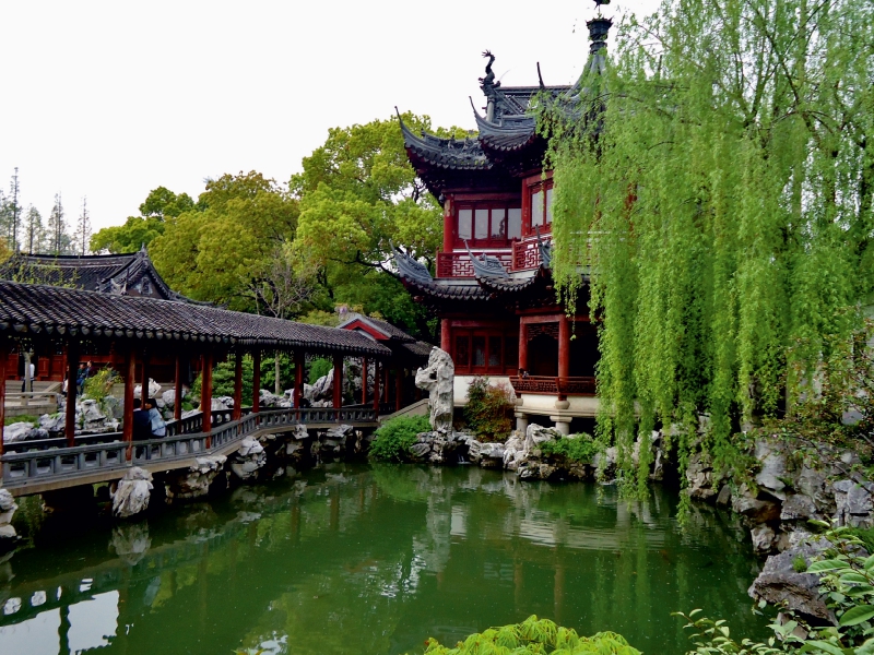 Old Shanghai Tea House im Yu-Yuan-Garten