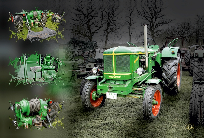 Oldtimer Traktor Deutz