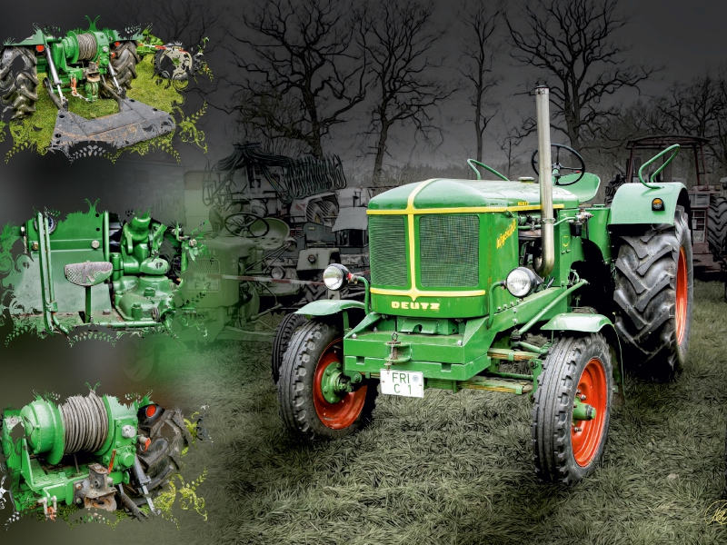 Oldtimer Traktor Deutz