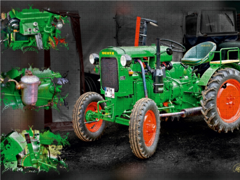 Oldtimer Traktor Deutz