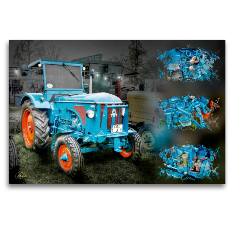 Oldtimer Traktor Hanomag