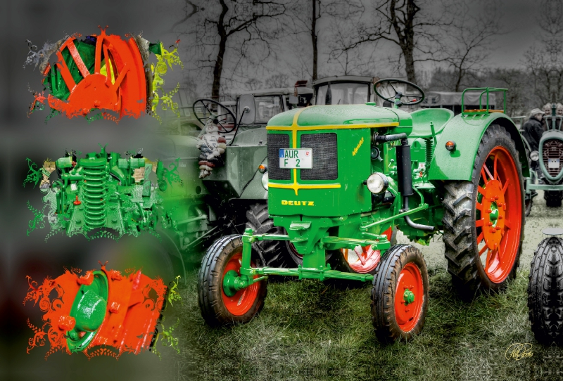 Oldtimer Traktor Deutz