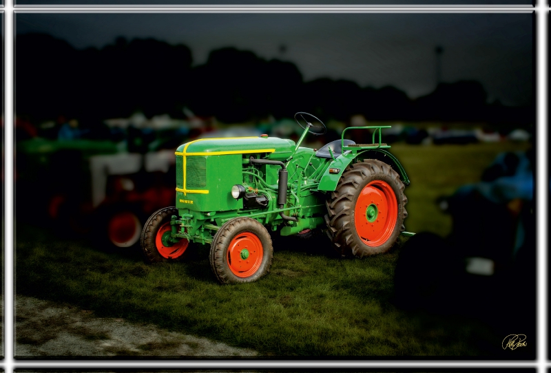 Oldtimer Traktor Deutz