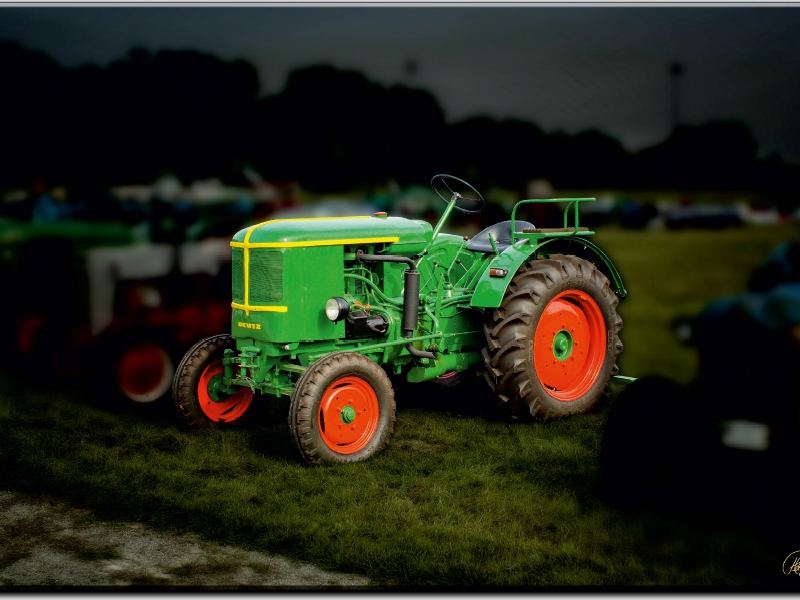 Oldtimer Traktor Deutz