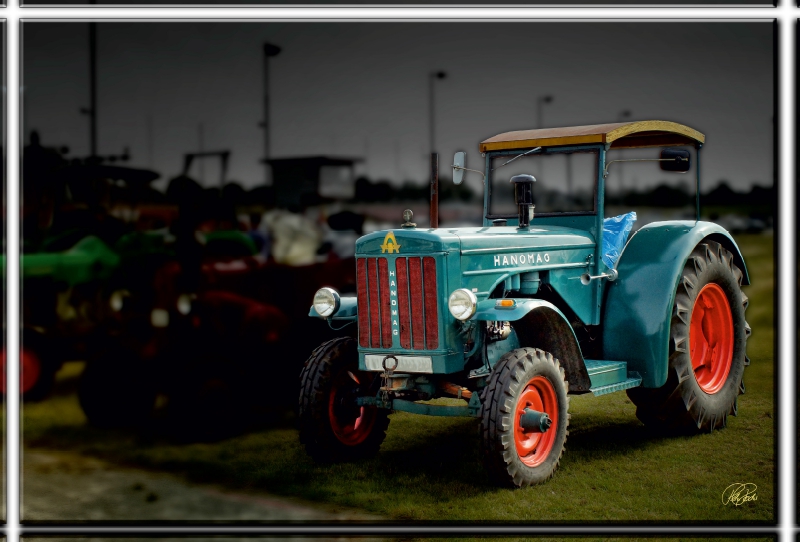 Oldtimer Traktor Hanomag