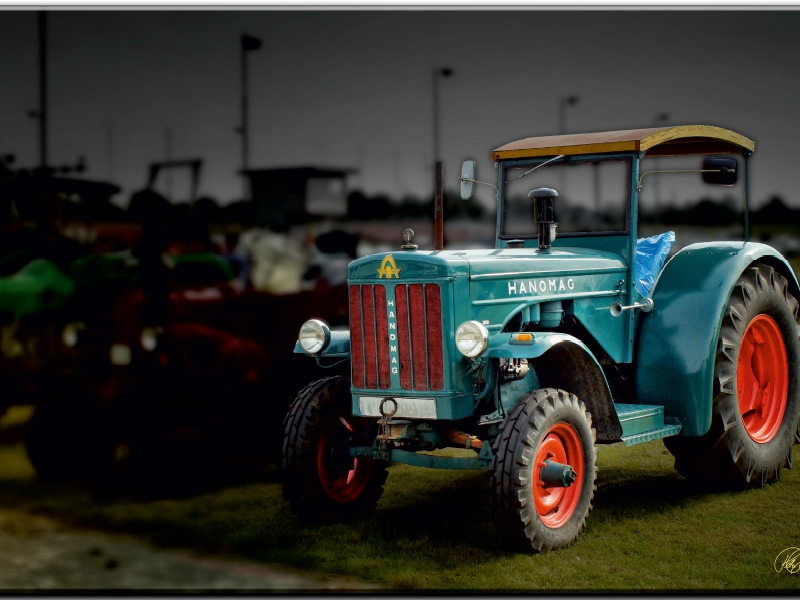 Oldtimer Traktor Hanomag