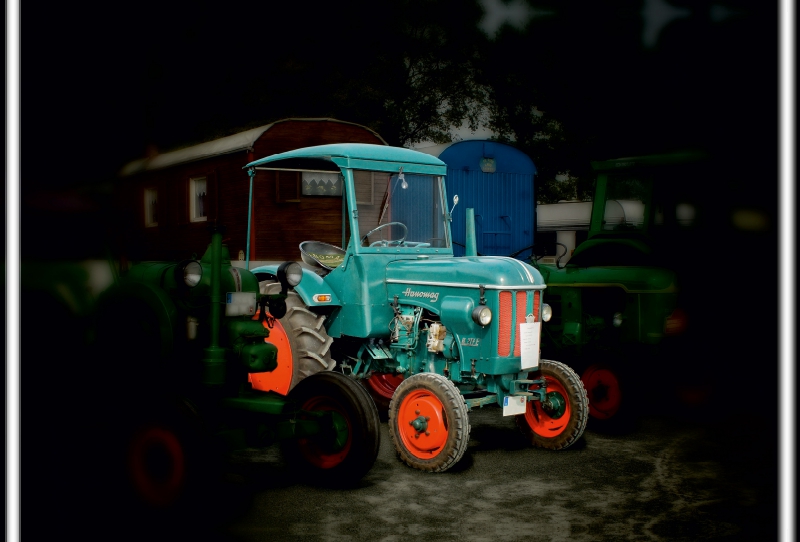 Oldtimer Traktor Hanomag