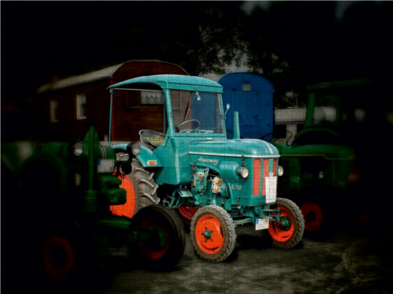 Oldtimer Traktor Hanomag