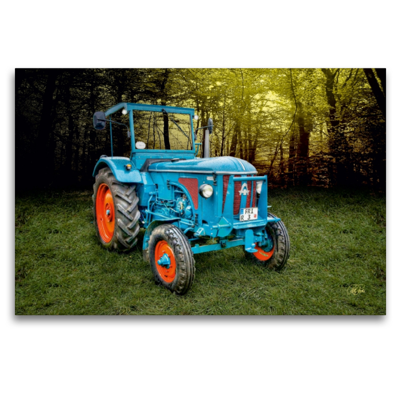 Oldtimer Traktor Hanomag