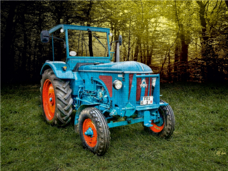 Oldtimer Traktor Hanomag