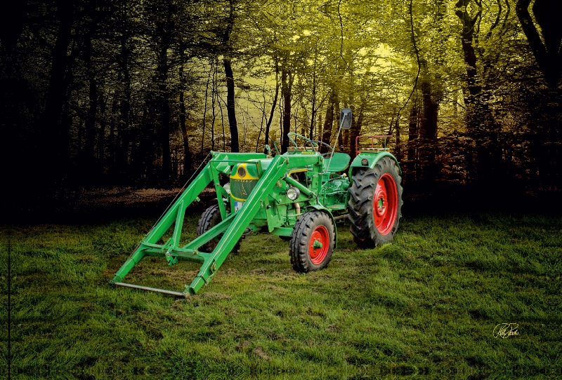 Oldtimer Traktor Deutz