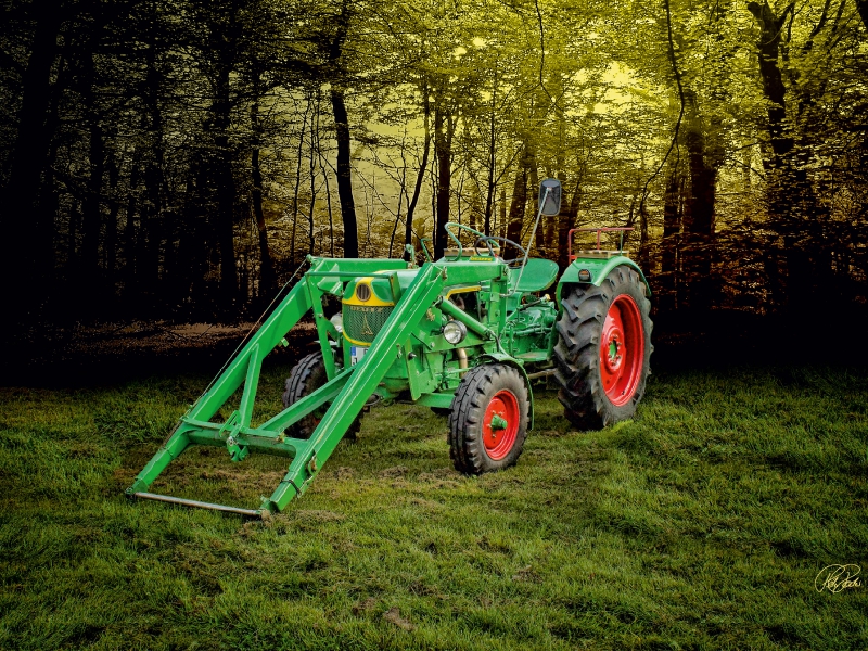 Oldtimer Traktor Deutz