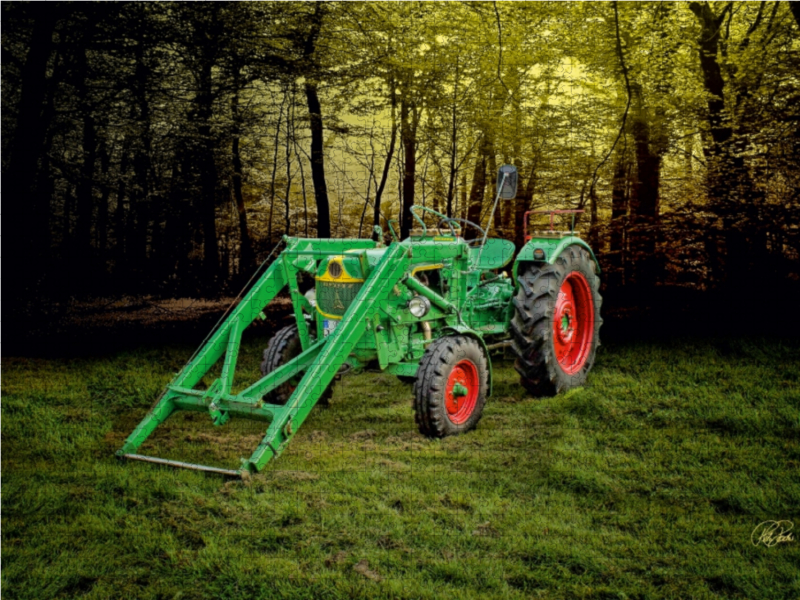 Oldtimer Traktor Deutz