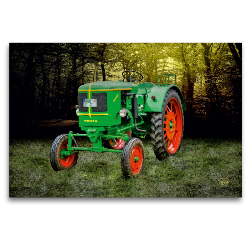 Oldtimer Traktor Deutz