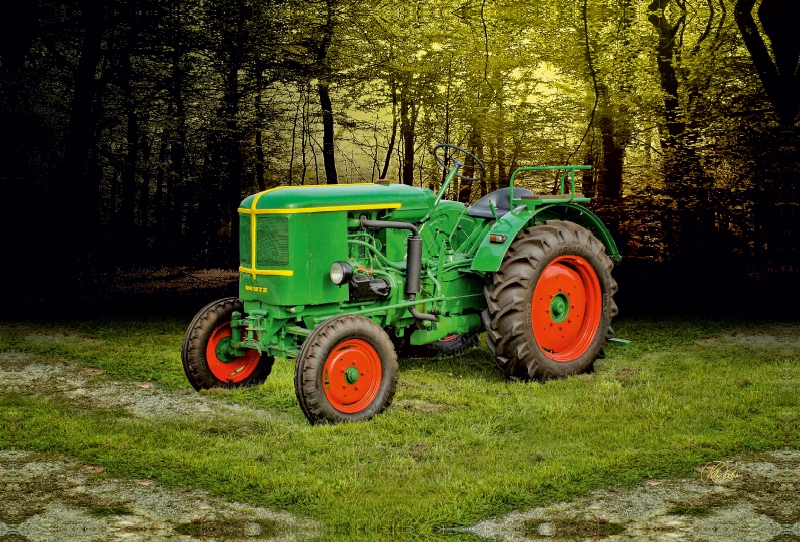 Oldtimer Traktor Deutz